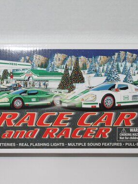 NEW 2009 Hess Toy Truck Race Car & Racer